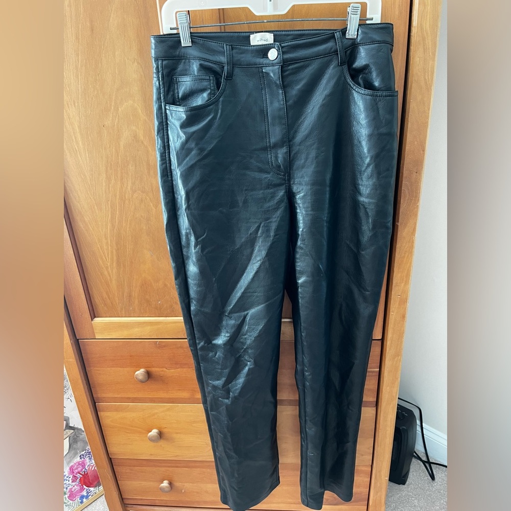 Aritzia leather pants